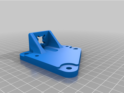 dual axis plate - thicker poblopuablo 3d print model - Mito3D