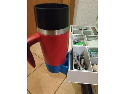 Fincan Kulp destek emsa get nkehalter Kaffeebecher ver bardaklık Festool systainer 3d print model - Mito3D