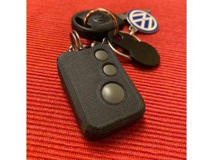 car key replacement cover sash1024 remote keychain keychains control 3d print model - Mito3D