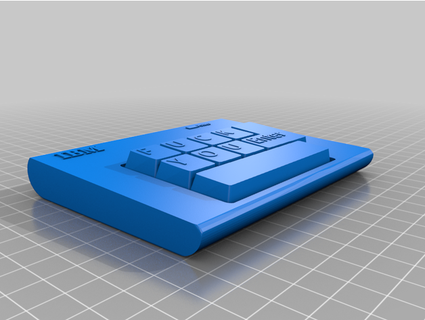ibm kısa el tuş takımı joshuartaylor 3d print model - Mito3D
