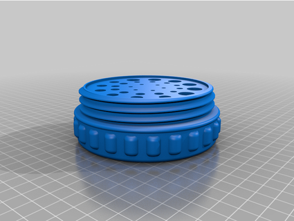 center drill box screw lid thesehands 3d print model - Mito3D