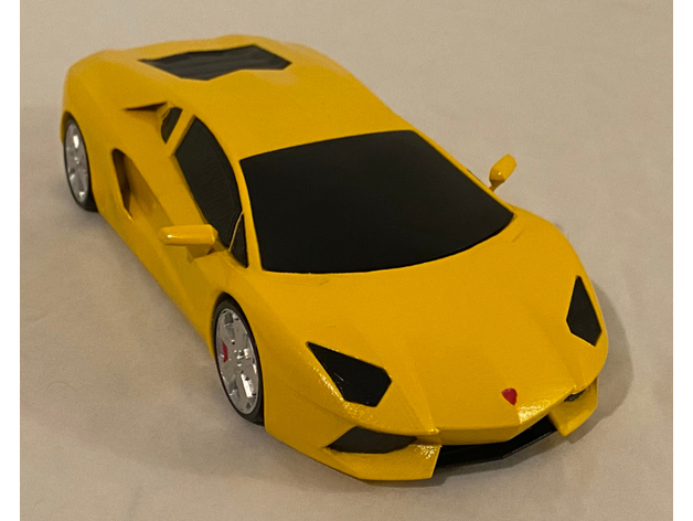 lamborghini aventador majorocd 3D print model - Mito3D