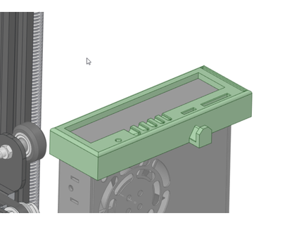 ender 3 Pro herramienta soporte doble z axis mardún 3d print model - Mito3D