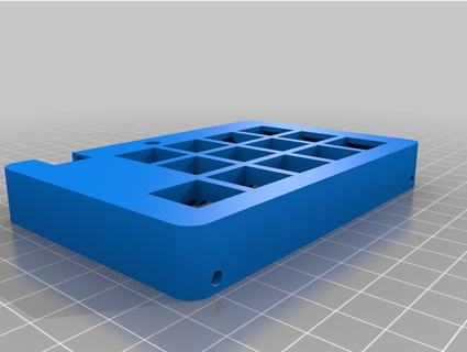 keypad case homebrewedcoffee diy electronics keyboard enclosure mechanical 3d print model - Mito3D