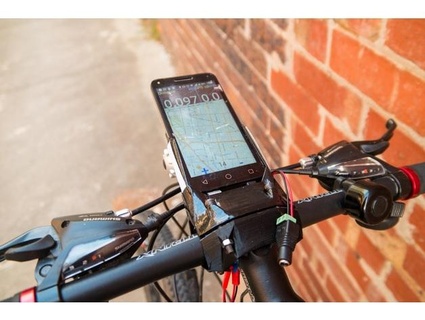 phone heads up display camera light mount mortarart 3d print model - Mito3D