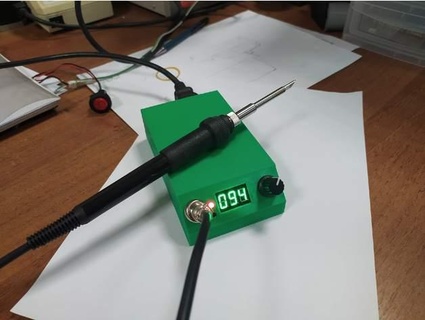 hakko t12 soldering station allu zef 3d print model - Mito3D