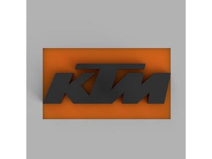 ktm logotipo marco0020 3d print model - Mito3D