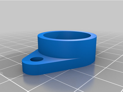 adaptador horizontal aspectos march3d 3dprinting rodamiento 3d print model - Mito3D