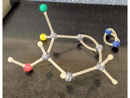 Chemie Kit krank traurig Welt 3d print model - Mito3D