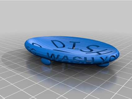 soap dish wasp-uk 3d print model - Mito3D