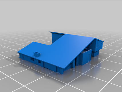 house plans harryt88 3d print model - Mito3D