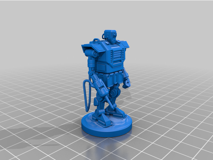 industrial mech robot demolición versión clanmcfadden ciencia ficción 3d print model - Mito3D