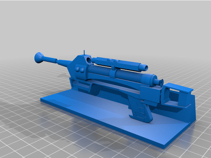 tos consept sniper rifle samcolt7445 star trek 3d print model - Mito3D
