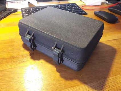 custom box gbrux case storage 3d print model - Mito3D