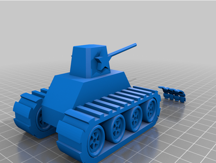 tank stevep128 3d print model - Mito3D