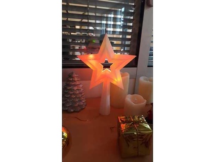 christmas tree star gbrux 3d print model - Mito3D