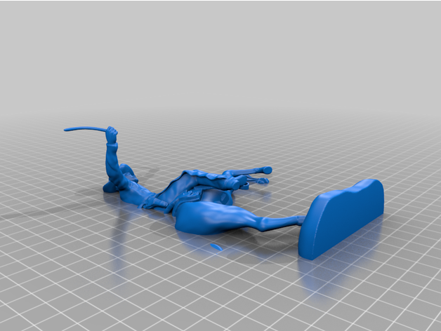 cavalier cults3d gros 7x code compilé 3D print model - Mito3D