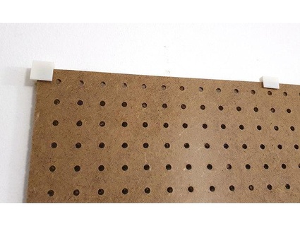 pegboard parede monte stfur borda adaptador 3d print model - Mito3D