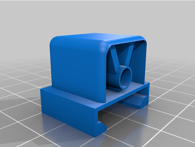 einfach holographisch Sicht Engel 3D print model - Mito3D