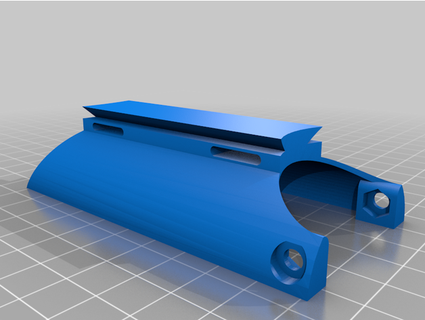 editable 3d imprimible protésico mano Ryan obelisco ajustable 3d print model - Mito3D