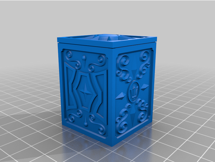 Heilige seiya Poseidon Crisaor Box repariert frankiere 3d print model - Mito3D
