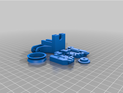 run-out sensor ender 3 pro filament roller guide plasmocz runout 3d print model - Mito3D
