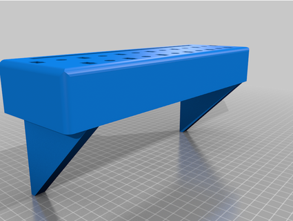 heavy duty tornavidalar Kulp destek pegboard dsotnyk 3d print model - Mito3D