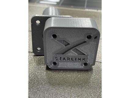 Starlink cable pared pasar rickj19zeta8 plato satélite 3d print model - Mito3D