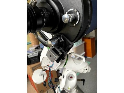 lx200 acf stepper motor montagem suporte smitchelus astrofotografia auto foco monte 3d print model - Mito3D