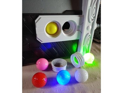 led lighted golf ball replaceable materia zool6559 3d print model - Mito3D