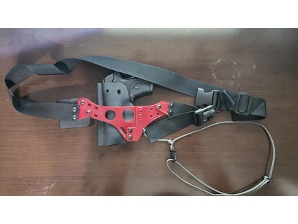 holster appendix wear claw darklors112 9mm carry belt clip ccw enigma gun 3d print model - Mito3D