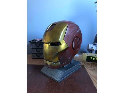 helmet mount drewarobinson ironman prop 3d print model - Mito3D