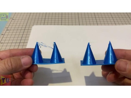 stringing test cone zhwang168 3d print model - Mito3D