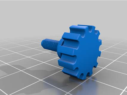 artillery sidewinder x1 thumb screw idler arm staudi14 swx1 replacement 3d print model - Mito3D