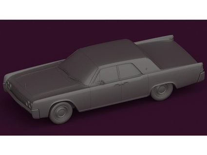 lincoln continental 1962 caringmother car limo limousine scale model vehicle vehicles 3d print model - Mito3D