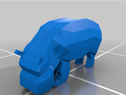 poly hippo pan barszczyk 3d print model - Mito3D