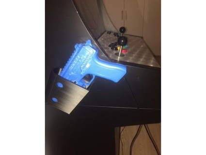 sinden light gun holster pselt 3d print model - Mito3D