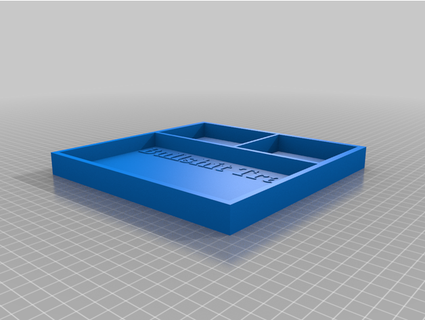 edc tray twisted usmc valet 3d print model - Mito3D