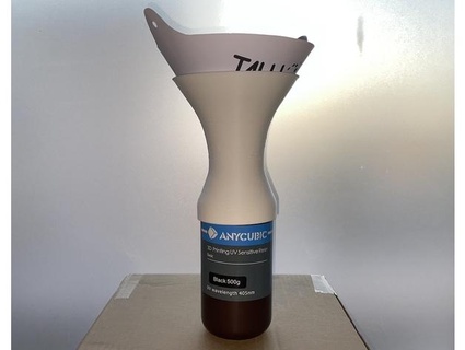 anycubic funil 500ml Mrlnwbr fóton poeira filtro resina impressora 3d print model - Mito3D