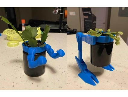 planter lids dispensary jars spacecadet 77 jar reuse 3d print model - Mito3D