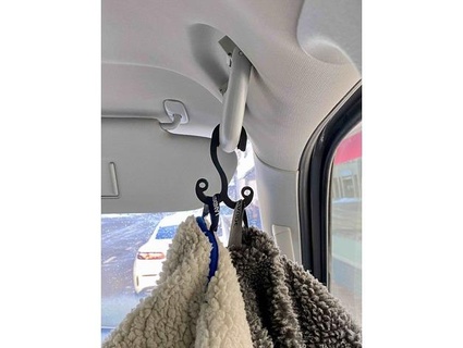 vw t5 t6 Californie hameçons doubles manipuler chauffeur passager batabata bulli autobus crochet 3d print model - Mito3D
