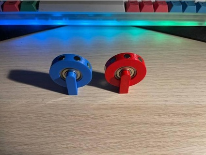 magnetisch Kreis zappeln Ton Schreibtisch Spielzeug Magnet 3d print model - Mito3D