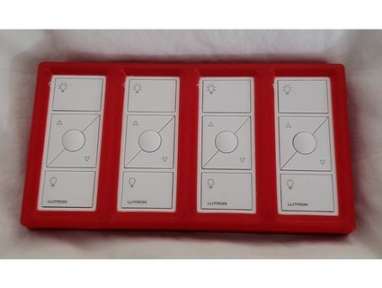 Lutron caixa fio controlo remoto controle titulares skippymcslappypants suporte luz interruptor 3d print model - Mito3D