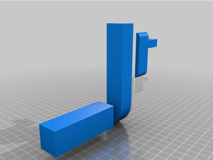 tripod teleprompter holder harlanlw 3d print model - Mito3D