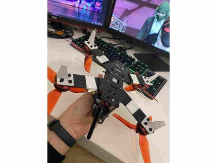 fpv drone jambes tiagoaraujo1231 courses coureur quadcopter 3d print model - Mito3D