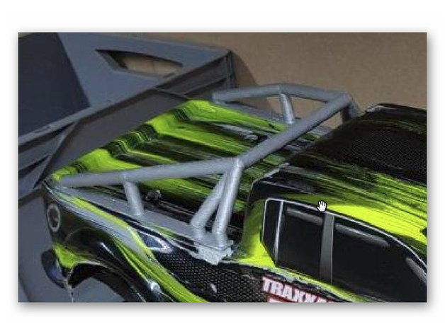 traxxas maxx berrollb gel rollbar mister-ed e-maxx berrollbgel 3D print model - Mito3D