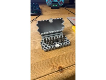 star bit box natdgin boxes tool tools 3d print model - Mito3D