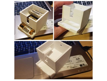 aa batteria dispenser tupsy 3d print model - Mito3D