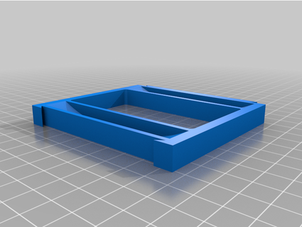 snap fit filamento estante dweiner soporte carrete 3d print model - Mito3D