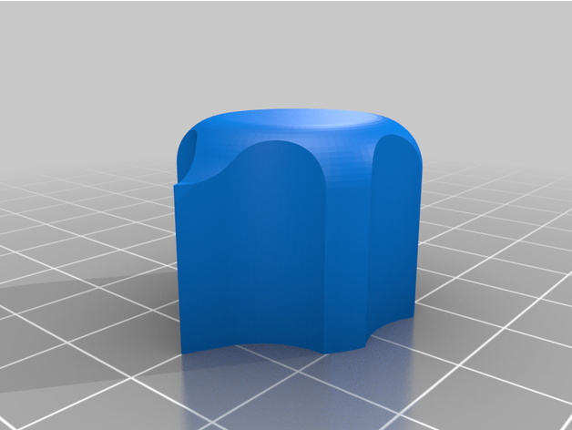 Potentiometer Knopf hobb3s 3D print model - Mito3D